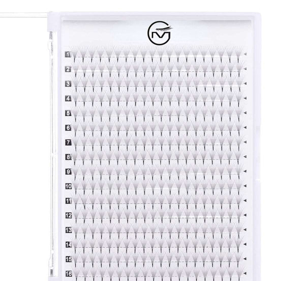 （320 Fans)16 Rows 6D Premade Volume Fans Lashes (Pointy Base)