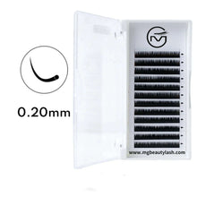 Load image into Gallery viewer, MG Beauty Premium Classic Eyelash Extensions (12rows) 0.20mm MGBEAUTYLASH
