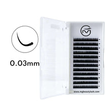 Load image into Gallery viewer, MG Beauty Premium Silk Mega Volume Eyelash Extensions (12rows) 0.03mm MGBEAUTYLASH
