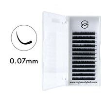 Load image into Gallery viewer, MG Beauty Premium Silk Volume eyelash Extensions (12rows) 0.07mm MGBEAUTYLASH
