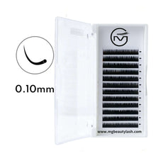 Load image into Gallery viewer, MG Beauty Premium Silk Volume eyelash Extensions (12rows) 0.10mm MGBEAUTYLASH
