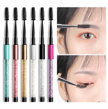 Load image into Gallery viewer, Rhinestone Eyelash Brush Mascara Spiral Wand Applicator Accessories MGBEAUTYLASH
