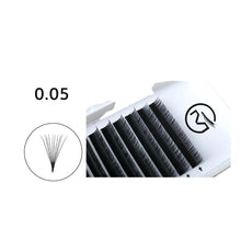 Load image into Gallery viewer, MG Beauty Easy Fans Eyelash Extensions (12rows) 0.05mm MGBEAUTYLASH
