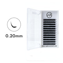 Load image into Gallery viewer, MG Beauty Ellipse Flat Eyelash extensions/Cashmere Eyelash Extensions (12rows) 0.20mm MGBEAUTYLASH
