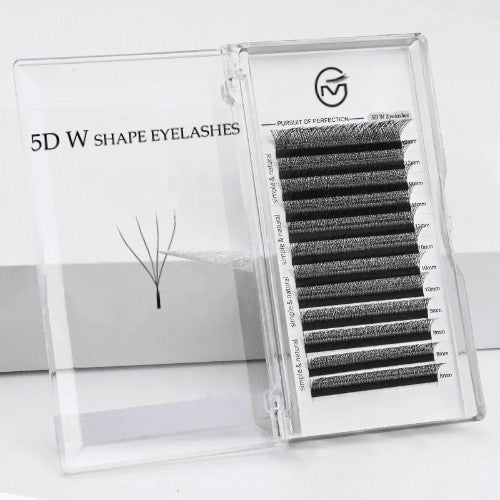 MG LASH 5D W Shape Premade Fans 0.07 Eyelash Extensions MGBEAUTYLASH